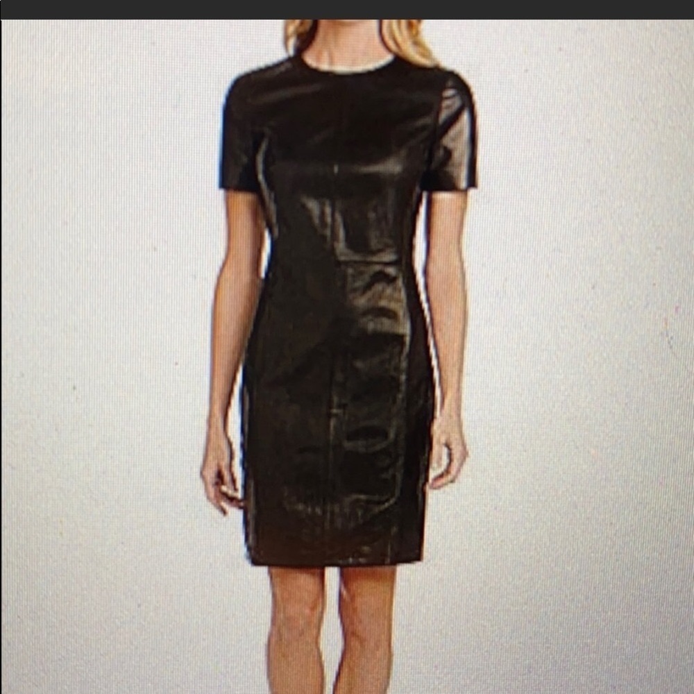 Antonio Melanie Leather dress